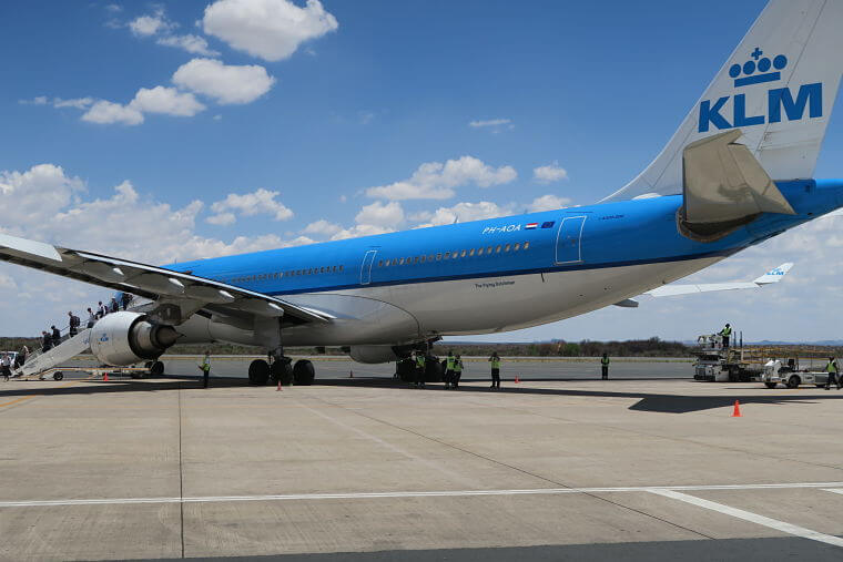 KLM vliegt rechtstreeks op Windhoek in Namibië