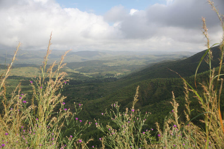 Lower Shire Valley in zuidwest Malawi