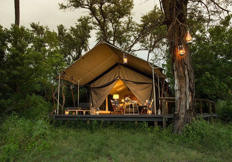 Gomoti Plains Camp Okavango Delta @ Andrew Howard