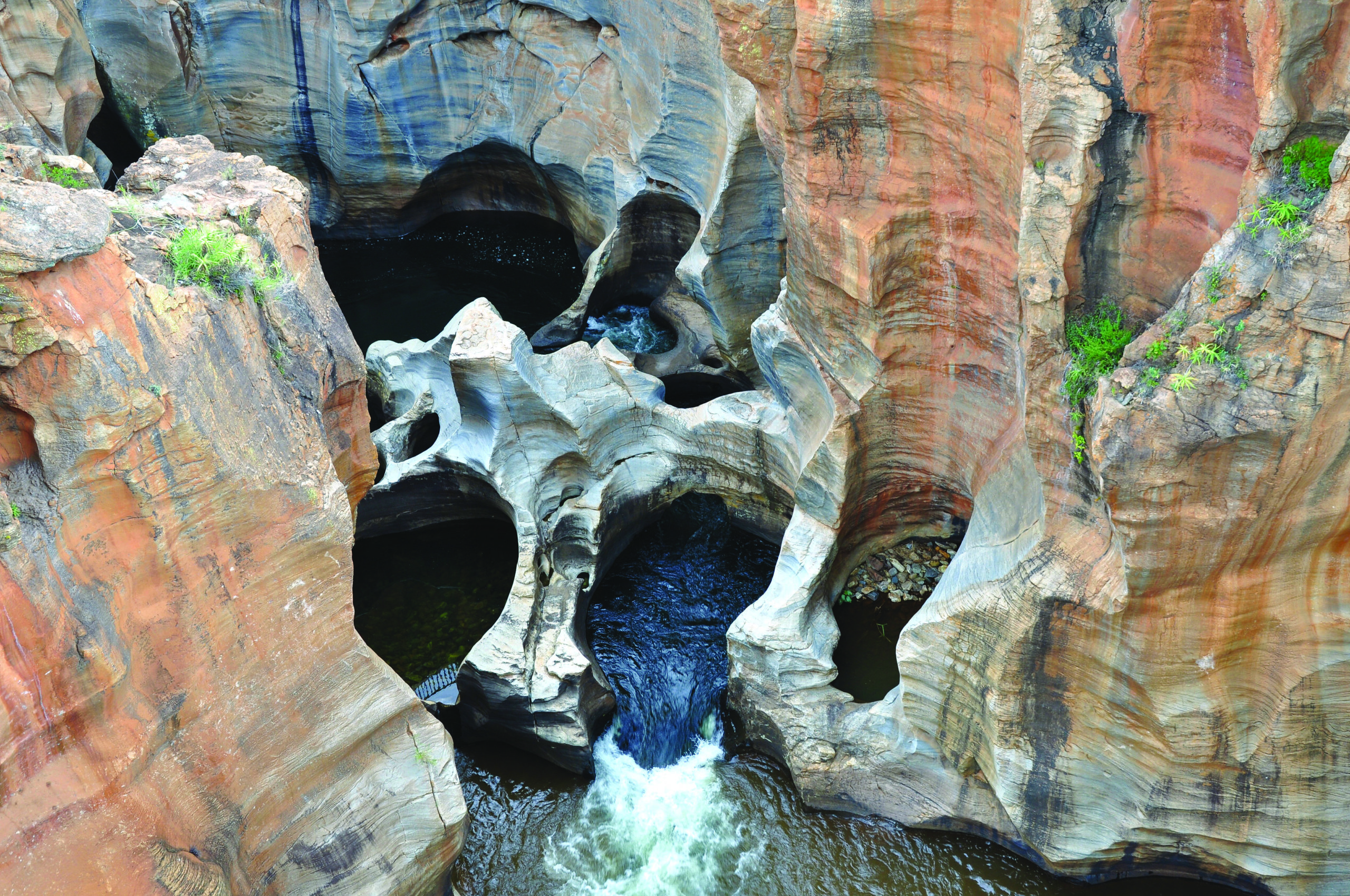 The Bourke's Luck Potholes Panorama route Zuid-Afrika