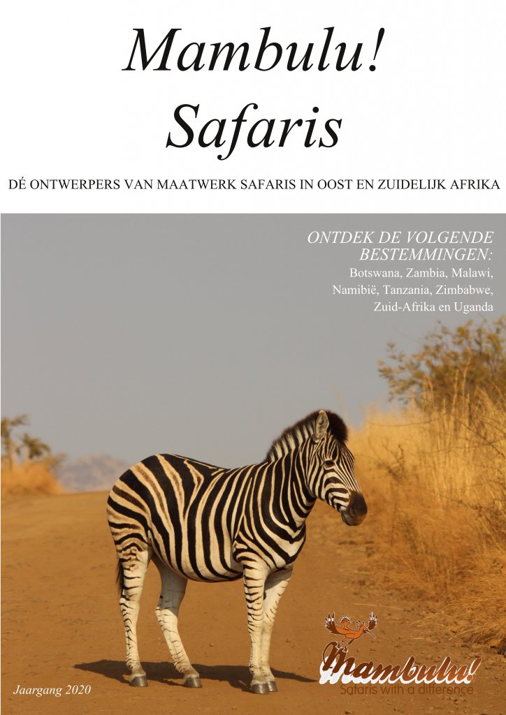 Mambulu! Safaris - Brochure 2020