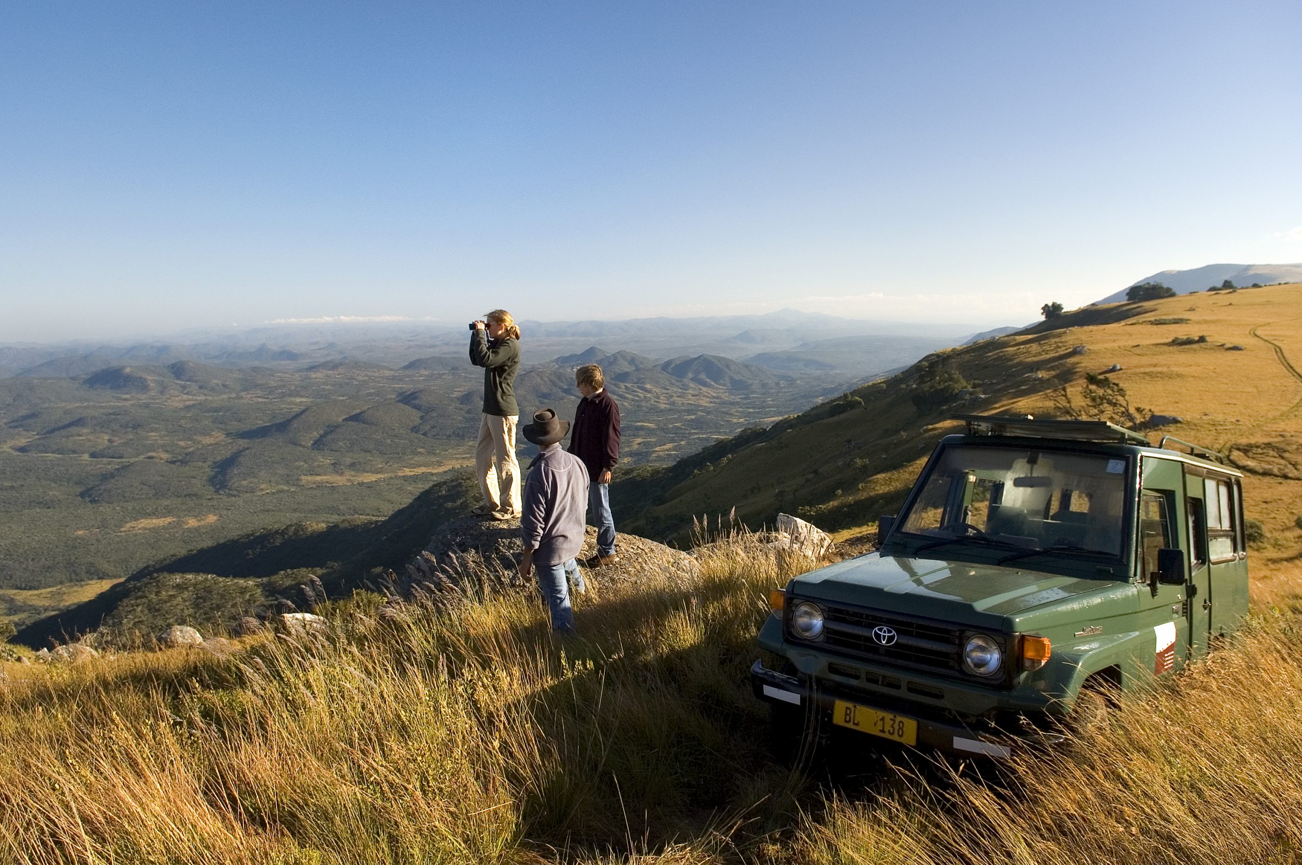 Landschap Nyika, Malawi