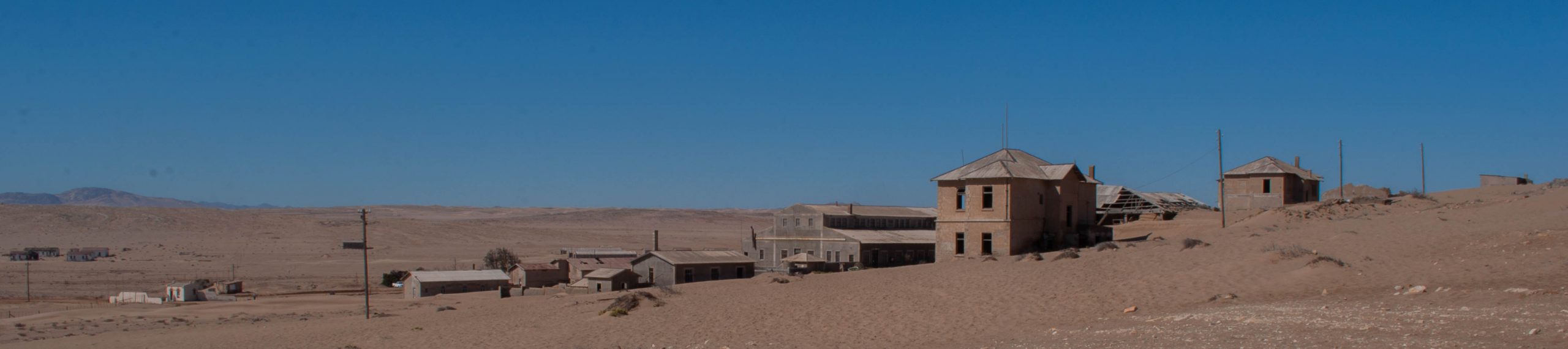 Verlaten stadje Kolmanskop Namibië