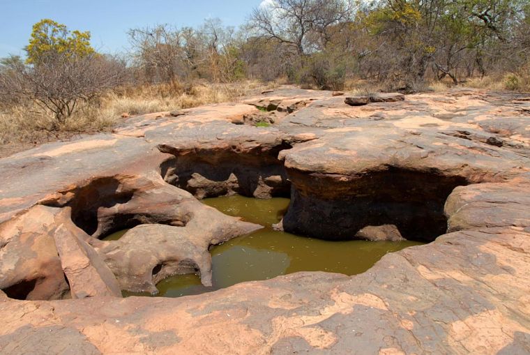 Matsieng Footprint Botswana