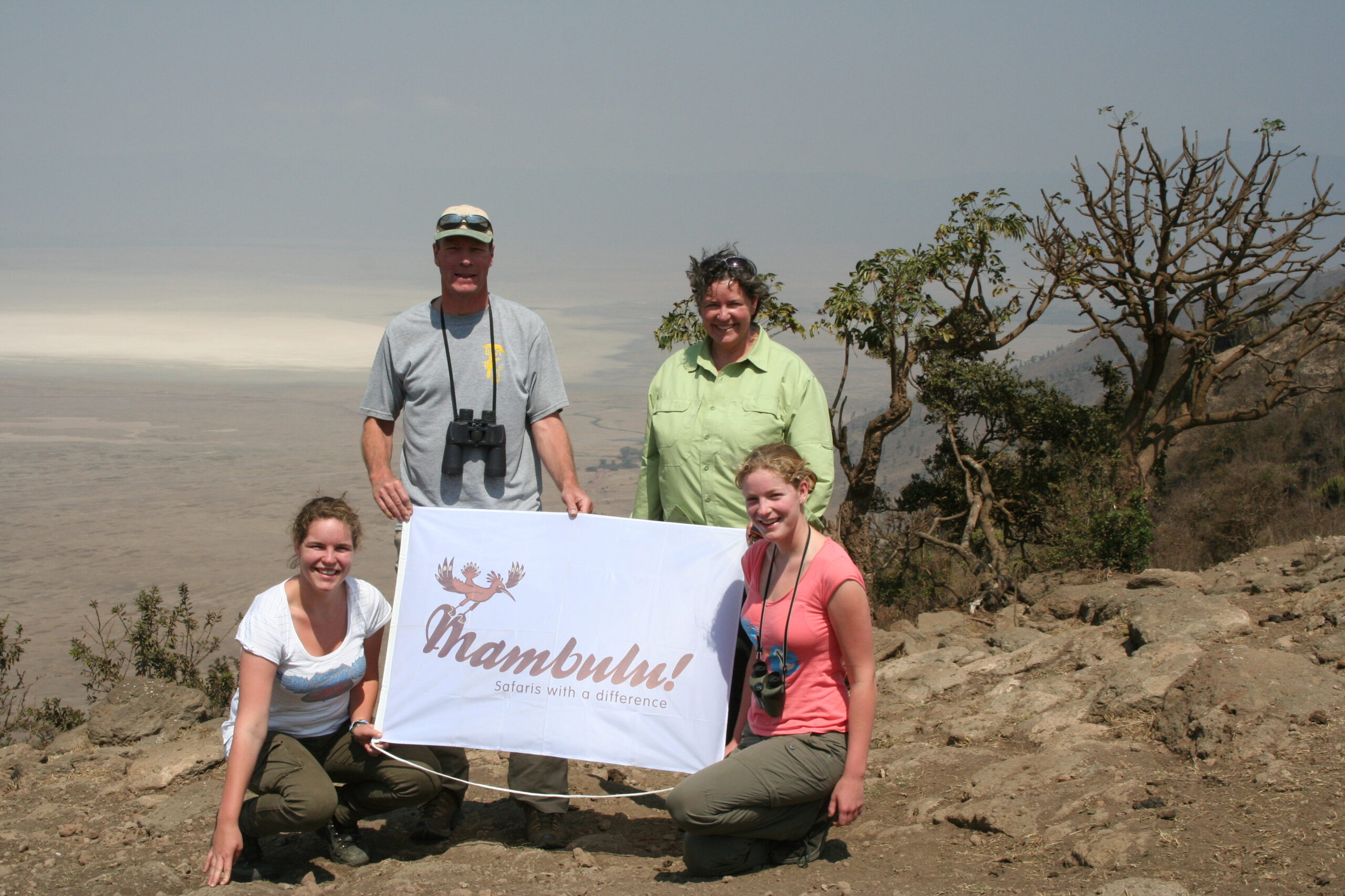 Mambulu! Safaris op rand Ngorongoro Crater in Tanzania