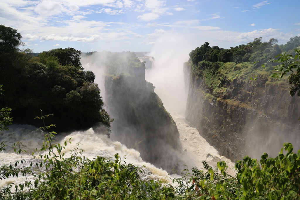 Victoria Watervallen in Zimbabwe