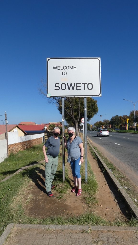 Soweto bij Johannesburg Zuid-Afrika