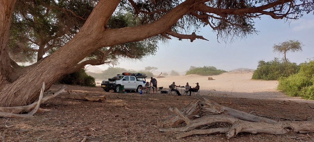 Wildkamperen in Kaokoland Namibië